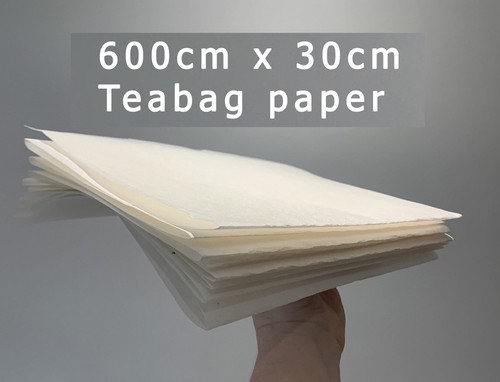 Thick tea bag - paper, art