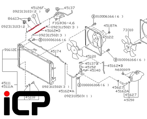 Header tank overflow hose - header,