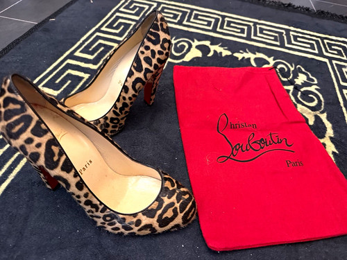 Christian louboutin leopard - christian,