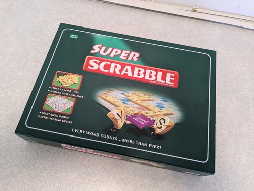 Super scrabble board game - scrabble,