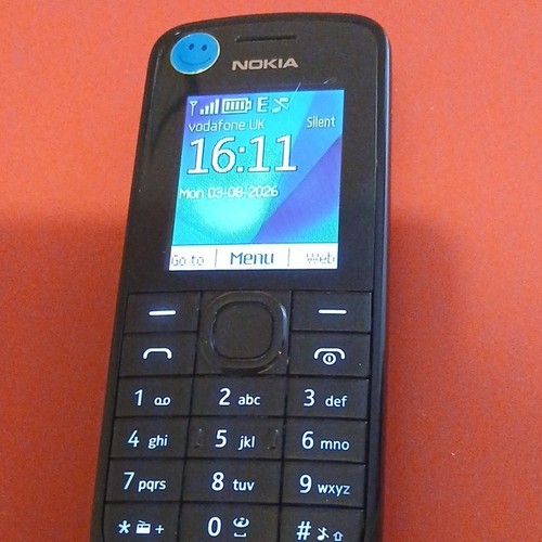 Nokia 113 black - gsm, bar