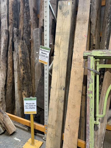 Reclaimed oak beam - oak,