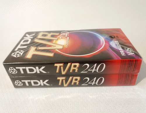Tdk tvr hours 240 vhs - 2,