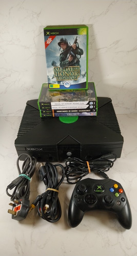 Original xbox console bundle - original,