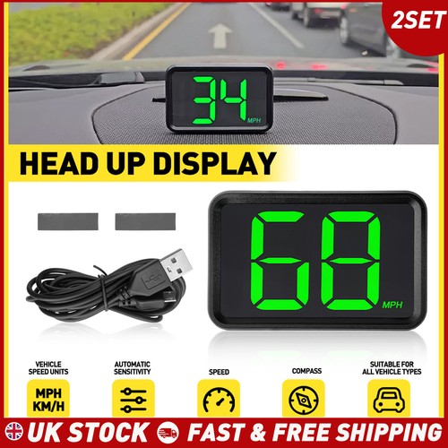 2pcs gps speedometer - speedometer, mph