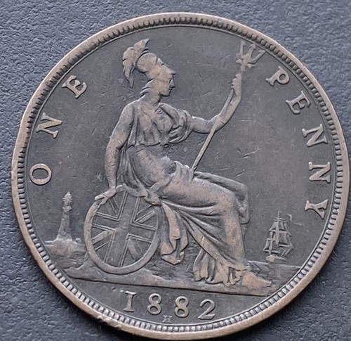 1882h victoria penny - victoria, victorian