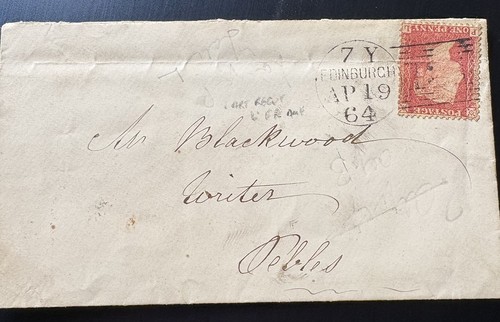 D71 1864 penny - 1864, red