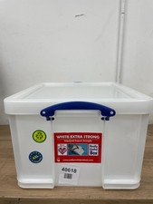 Really Useful Plastic Storage Box 42 Litre Extra Strong 