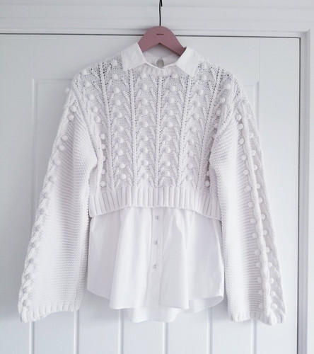 Mint velvet layered jumper - mint,