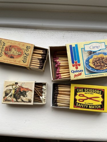 Vintage matchboxes - vintage,