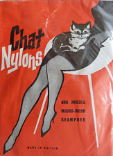Chat Nylons Large Size Vintage