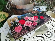 Large Vintage 1970's Rowntree Chocolate Box Roses 43cm Long