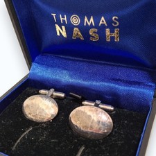 Thomas Nash Oval Cufflinks