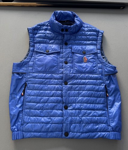 Moncler blue ollon gilet - moncler,