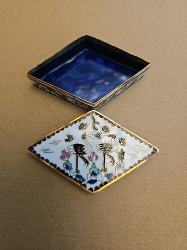 Boxes cloisonné enamel - cloisonnÉ,