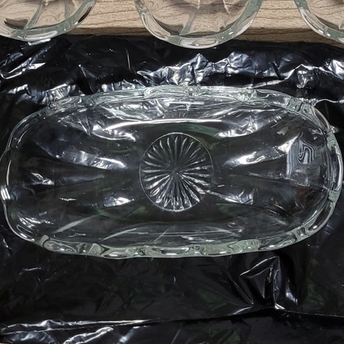 Vtg anchor hocking clear glass - vtg,