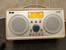 Logik L55DAB15 Radio Portable DAB/FM **Missing battery cover** Mains cable incl.