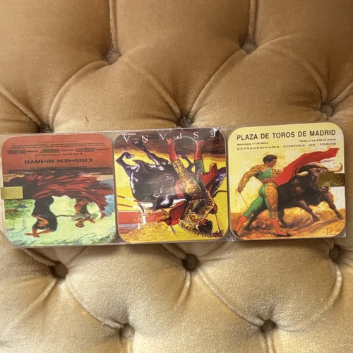 6pc vintage retro spain bull - spain, &