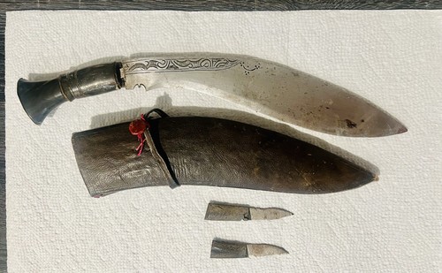 Antique nepalese india kukri - nepalese,