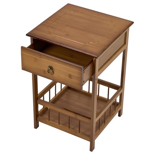 Vintage bamboo bedside - vintage,
