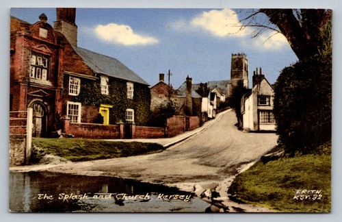 Postcard kersey the splash - -,