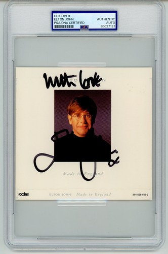 Elton john signed - ~,