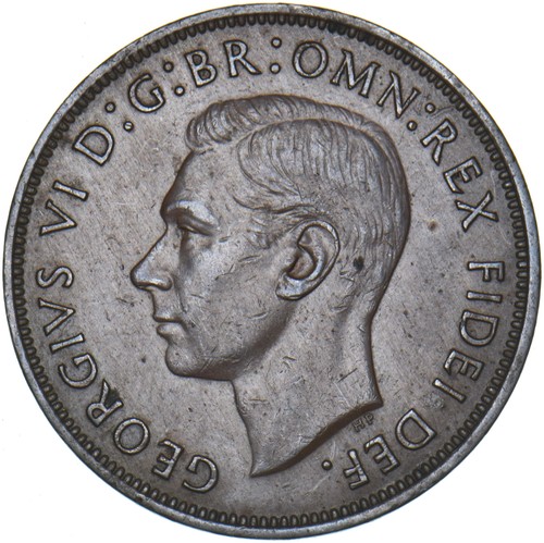 1950 penny george vi british - 1950,