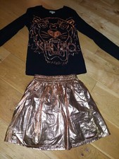 Kenzo girls outfit,  skirt and