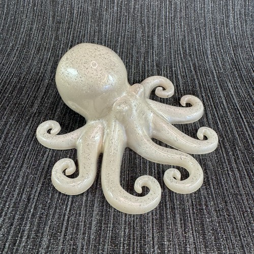 Unique sparkling silver resin - silver,