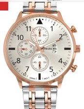 STRADA WATCH with silver time