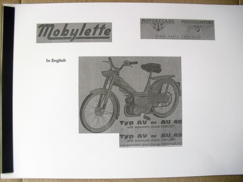 Mobylette moped av46 av49 - av46,