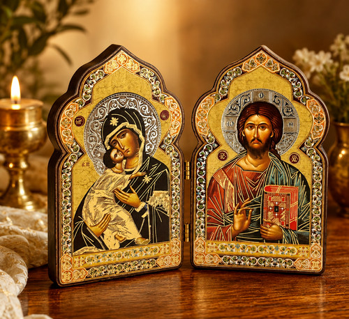 Christ the teacher virgin - virgin, of