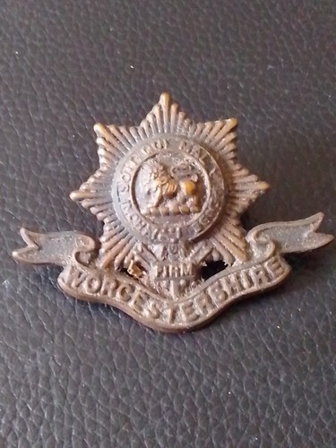 Worcestershire regiment brass - regiment,
