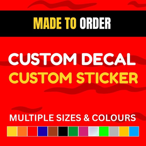 Custom vinyl stickers - custom,