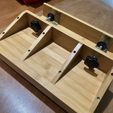 Bamboo Bedside Shelf Clip-On
