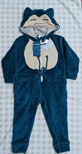 Snorlax hoodie jumpsuit 100cm - snorlax,
