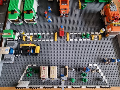 Lego city recycling - lego,