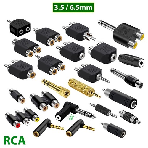 5mm male - 6.5mm,