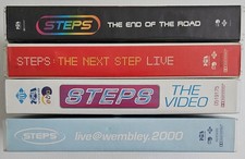 Steps Video Collection on VHS (4 Titles) A must for any Steps fan VGC, **RARE**