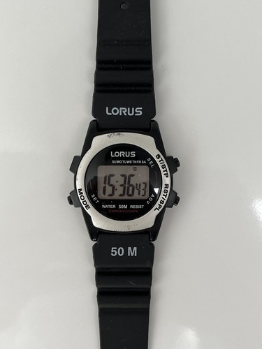 Lorus z002 x001 digital watch - digital,