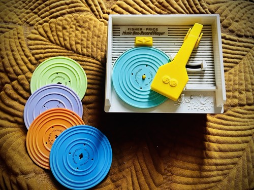 Fisher price music box record - fisher,