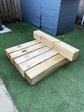 Railway Sleepers/Garden Sleepers, Ideal For Edging, Furniture, Steps, 3.5ft Long
