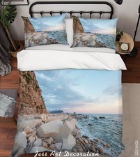 3D Seaside Cliff Reef Quilt