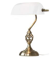 Bankers Lamp Kingswood Opal