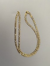 10k Yellow Gold Solid Figaro