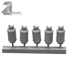 Zinge Industries Gas Canisters Cylinders or Propane Tanks Set of 5 S-GAS01 Bits