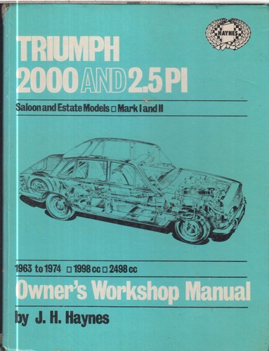 Triumph 2000 2500 - 2500, 2.5