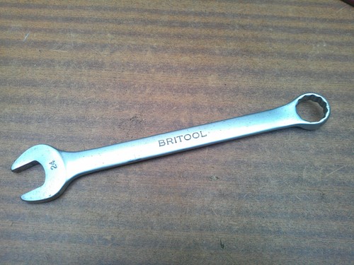 Britool 24mm spanner - britool,