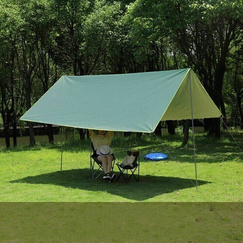 Waterproof tent tarp 3x3m - waterproof,