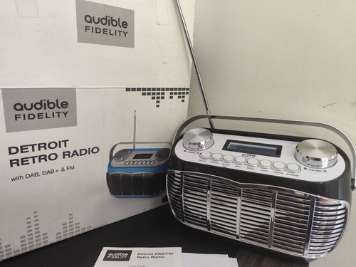 Detroit dab radio alarm clock - radio,